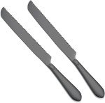 13-Inch Serrated Bread Knife Set for Muffulettas