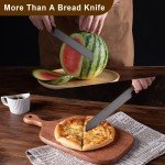 13-Inch Serrated Bread Knife Set for Muffulettas