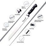 10-Inch Serrated Knife for Muffulettas and Bread