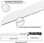 10-Inch Serrated Knife for Muffulettas and Bread