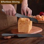 13-Inch Serrated Bread Knife Set for Muffulettas