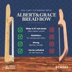 Bread Bow Knife with Cutting Guide - Muffuletta Essential