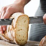 8" Damascus Steel Bread Knife in Gift Box