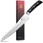Piklohas 10-Inch Serrated Bread Knife - Perfect for Sourdough