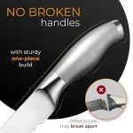 Orblue 8-Inch Serrated Bread Knife for Muffulettas