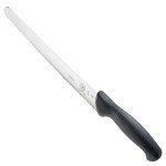 10-Inch Wavy Edge Bread Knife with Black Handle