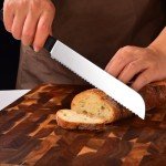 Serrated 8-Inch Bread Knife for Sourdough Bread