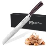 PAUDIN 10-Inch Serrated Bread Knife - German Steel