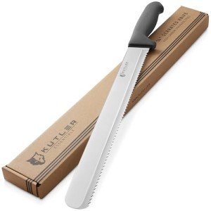 14-Inch Ultra-Sharp Serrated Bread and Cake Knife