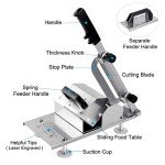 Upgraded Stainless Steel Meat Slicer for BBQ