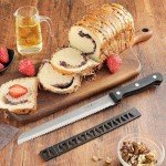 Stainless Steel 8-Inch Serrated Bread Knife