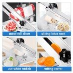 Stainless Steel Manual Meat Slicer for Home Cooking