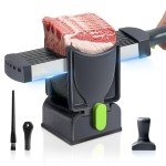JUANWAN Manual Meat Slicer & Cleaver Knife Set