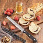 Stainless Steel 8-Inch Serrated Bread Knife