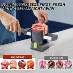 JUANWAN Manual Meat Slicer & Cleaver Knife Set