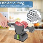 Manual Meat Slicer with Adjustable Thickness - Gray