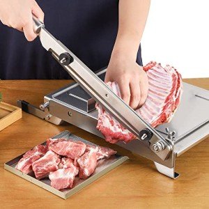 Stainless Steel Manual Meat Chopper and Slicer