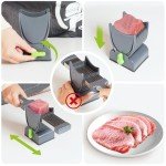 Adjustable Thickness Manual Meat Slicer for Home BBQ