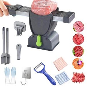 Versatile Meat Slicer and Cleaver Knife Set