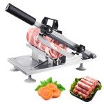 DuroDash Manual Meat Slicer - Stainless Steel Cutter