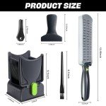 JUANWAN Manual Meat Slicer & Cleaver Knife Set