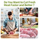 Adjustable Thickness Manual Meat Slicer for Home BBQ