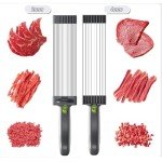 Versatile Meat Slicer and Cleaver Knife Set