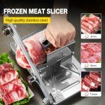 Home Meat Slicer Machine with Adjustable Thickness
