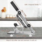Manual Stainless Steel Meat Slicer for Home Cooking