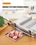 Stainless Steel Manual Meat Chopper and Slicer