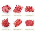 Fresh Meat Slicer Cleaver Knife Set for BBQ