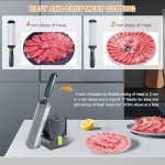 Juanwan Adjustable Meat Slicer Knife Set