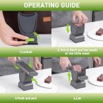 Adjustable Meat Slicer and 17-in-1 Knife Set