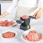 Adjustable Meat Slicer and 17-in-1 Knife Set