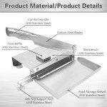 Manual Meat Slicer for Fish, Beef, and More