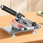 Manual Meat and Vegetable Slicer – Adjustable Thickness