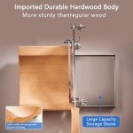 Stainless Steel Manual Meat Slicer for Home & Deli