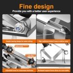 Manual Meat and Vegetable Slicer – Adjustable Thickness