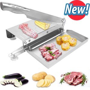 Manual Stainless Steel Meat Slicer for Muffulettas