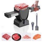 Adjustable Stainless Steel Meat Slicer for Muffulettas