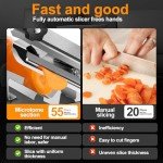 Manual Meat and Vegetable Slicer – Adjustable Thickness