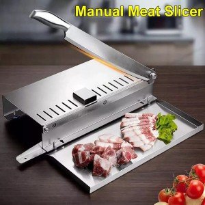 Stainless Steel Manual Meat Slicer for Mutton & Beef