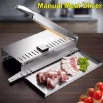 Stainless Steel Manual Meat Slicer for Mutton & Beef