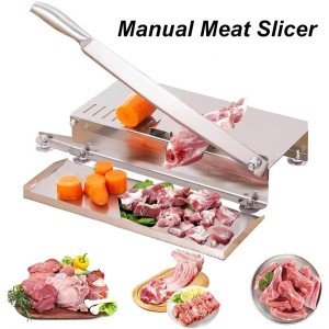 Manual Stainless Steel Meat & Bone Slicer