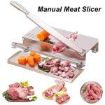 Manual Stainless Steel Meat & Bone Slicer