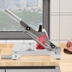 Stainless Steel Manual Meat Slicer for Muffulettas