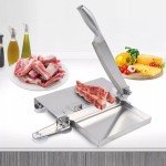 Manual Stainless Steel Meat Slicer for Muffulettas