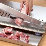 Manual Stainless Steel Meat Slicer for Muffulettas