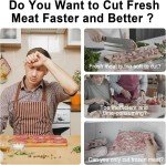 Adjustable Stainless Steel Meat Slicer for Muffulettas