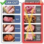 Adjustable Stainless Steel Meat Slicer for Muffulettas